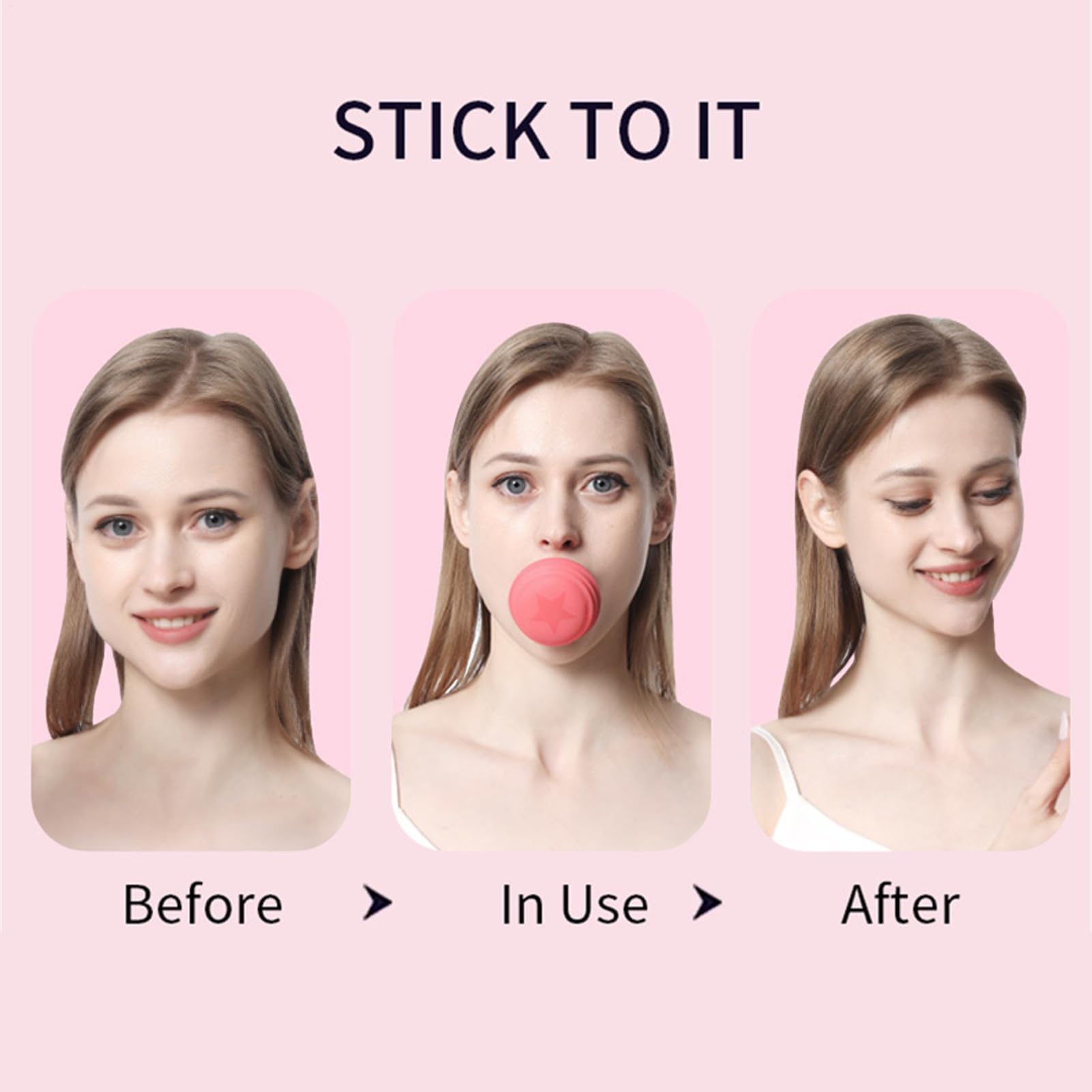 Amazon.co.jp: 表情筋トレーニング、 口にくわえる器具、ほうれい線